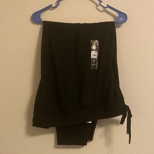Athletic Works Black Track Jogger Pants
